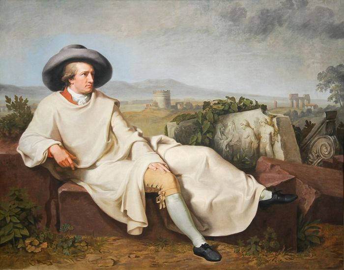  Goethe đã để lại bài học lớn cho những người trẻ đang loay hoay khẳng định mình. Ảnh minh họa: W.K. 