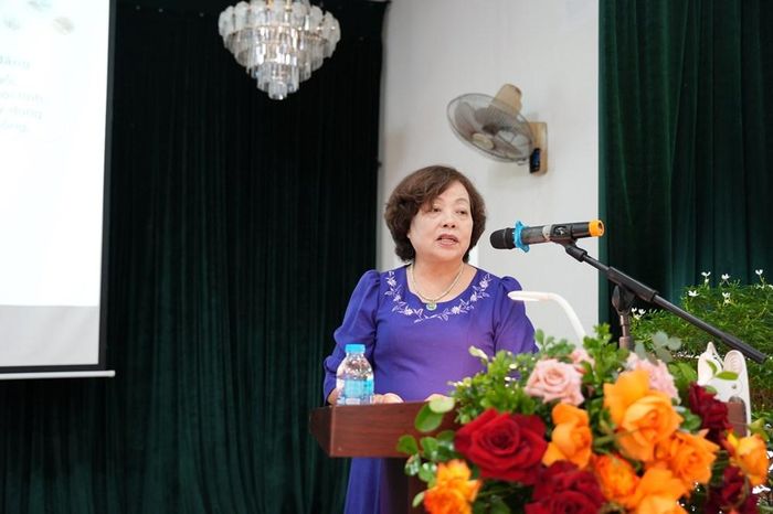 TS.KTS. Lê Thị Bích Thuận, Trưởng ban Khoa học công nghệ, Hiệp hội Công viên cây xanh Việt Nam. Ảnh: Tuấn Đông