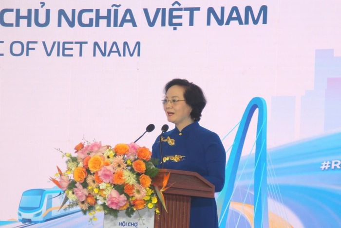 Phó Thủ tướng Chính phủ Phạm Thị Thanh Trà phát biểu tại diễn đàn. Ảnh: Mỹ Phương – TTXVN