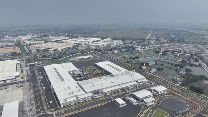 Nhà máy sản xuất ô-tô Hyundai Thành Công Việt Nam tại Khu công nghiệp Gián Khẩu, Ninh Bình. (Ảnh: THANH HÀ)