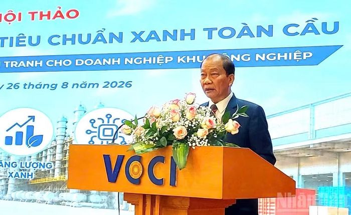 Ông Hoàng Quang Phòng, Phó Chủ tịch Liên đoàn Thương mại và Công nghiệp Việt Nam.