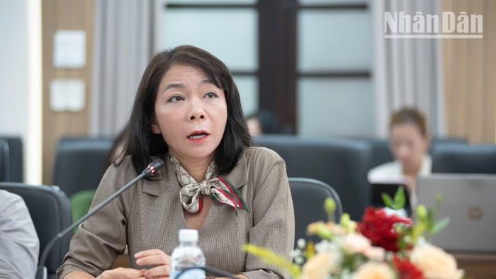 Bà Phạm Thu Phương, Phó Cục trưởng Cục Quản lý, giám sát bảo hiểm, Bộ Tài chính.