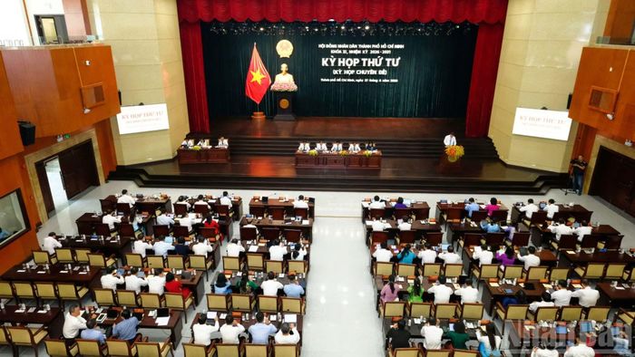 Toàn cảnh Kỳ họp. (Ảnh: THẾ ANH)