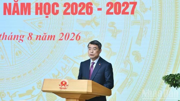  Thủ tướng Lê Minh Hưng nhấn mạnh năm học 2026-2027 phải là năm chuyển trạng thái. (Ảnh: THANH GIANG) 