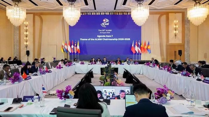Hội nghị Bộ trưởng Lao động ASEAN lần thứ 29 diễn ra tại Bangkok, Thái Lan. (Ảnh: CTV)