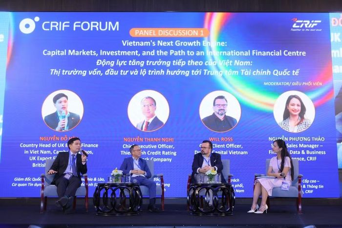 Quang cảnh phiên thảo luận tại CRIF Forum Vietnam 2026. (Ảnh: BTC cung cấp)