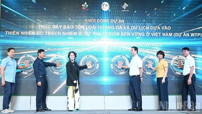 Khởi động Dự án "Thúc đẩy bảo tồn loài hoang dã và du lịch dựa vào thiên nhiên có trách nhiệm vì sự phát triển bền vững ở Việt Nam” (Dự án WTP) ngày 27/8.