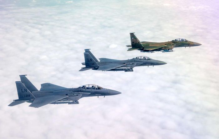 Tiêm kích F-15 của Mỹ. Ảnh: Getty