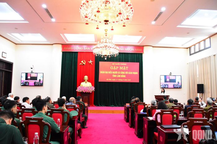 Quang cảnh buổi gặp mặt. 