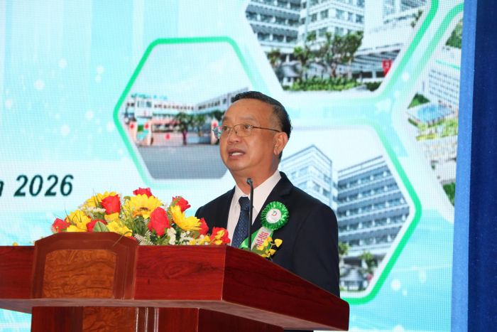  Phó Chủ tịch UBND TPHCM Bùi Minh Thạnh phát biểu chỉ đạo tại buổi lễ. 