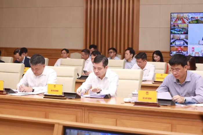 Các đại biểu dự Hội nghị tại điểm cầu Trung tâm.