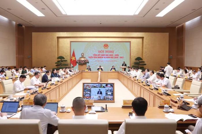 Các đại biểu dự Hội nghị tại điểm cầu trung tâm.