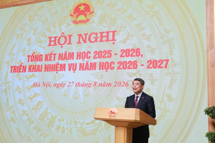 Thủ tướng Chính phủ Lê Minh Hưng phát biểu tại Hội nghị.