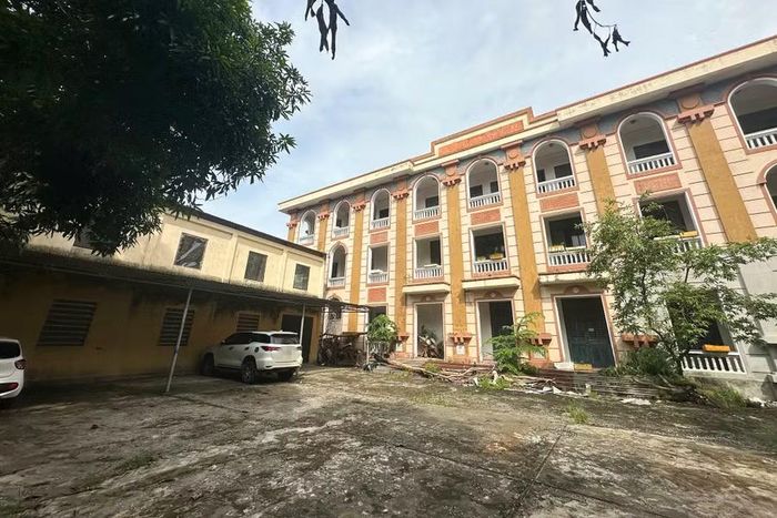 Bên trong trụ sở cũ Tòa án nhân dân tỉnh Nghệ An.