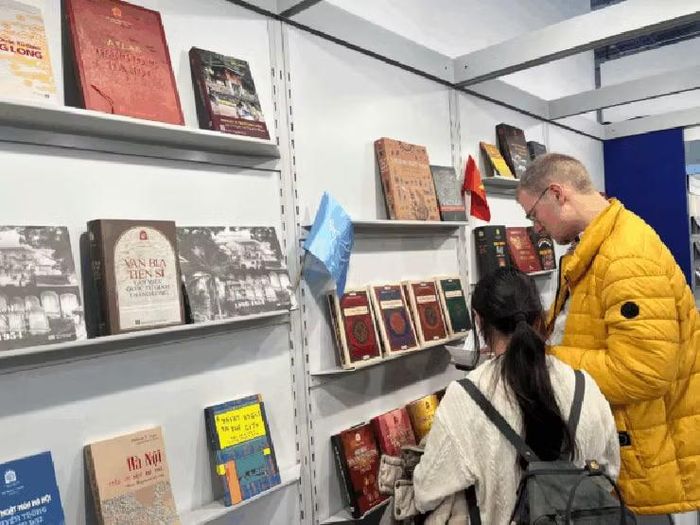 Gian trưng bày của thành phố Hà Nội tại Hội chợ năm 2025 – Ảnh: Sở VH,TT@DL Hà Nội.