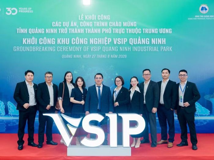 Lãnh đạo Công ty TNHH VSIP Quảng Ninh