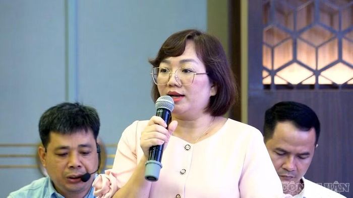 Bà Nguyễn Thị Vân Anh, điều phối viên dự án WTP. Ảnh: Khánh Dương.