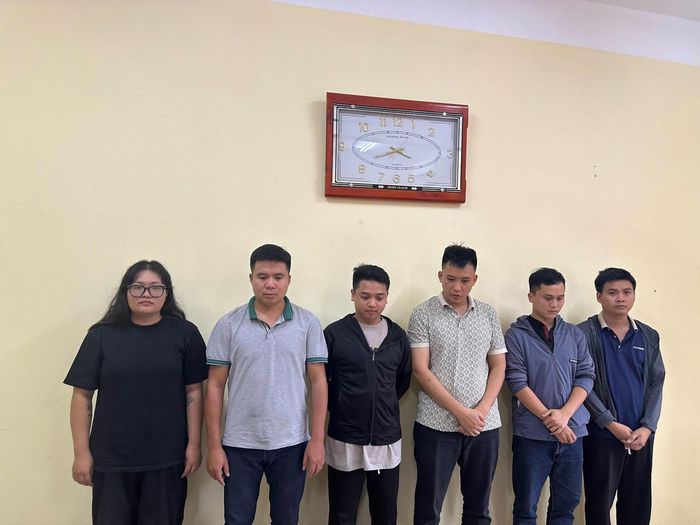 Các đối tượng trong vụ án (Ảnh Công an Hưng Yên)