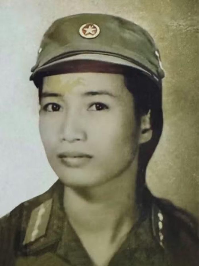 Nữ biệt động Nguyễn Thị Phương hồi trẻ.