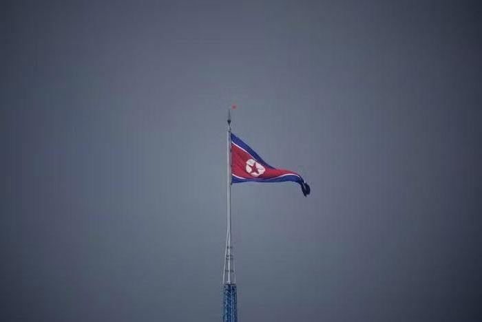 Quốc kỳ Triều Tiên. (Ảnh: Reuters)