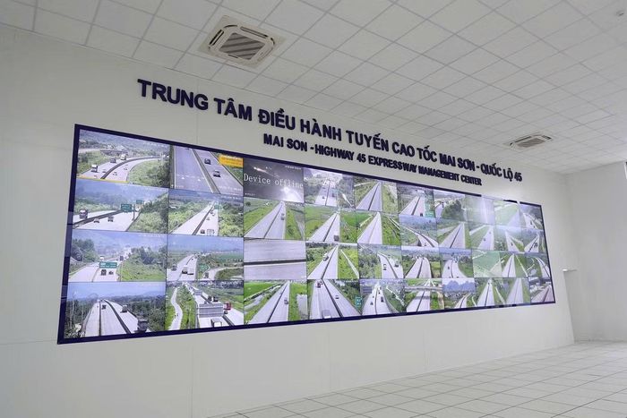 Hệ thống giám sát tuyến cao tốc Mai Sơn - QL45.