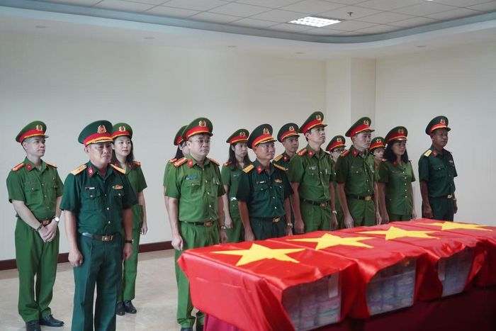 Viện Khoa học hình sự được tiếp nhận mẫu hài cốt liệt sĩ chưa xác định thông tin ở Cà Mau và Vĩnh Long
