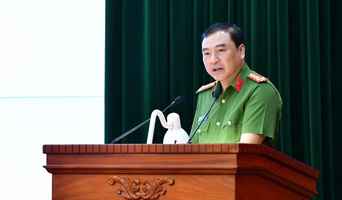  Ông Phạm Trường Giang - Phó Cục trưởng Cục Cảnh sát điều tra tội phạm về tham nhũng, kinh tế, buôn lậu. Ảnh: PV 