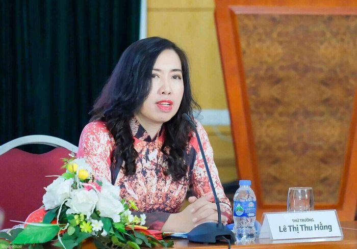 Thứ trưởng Ngoại giao Lê Thị Thu Hằng. Ảnh: Bộ Ngoại giao