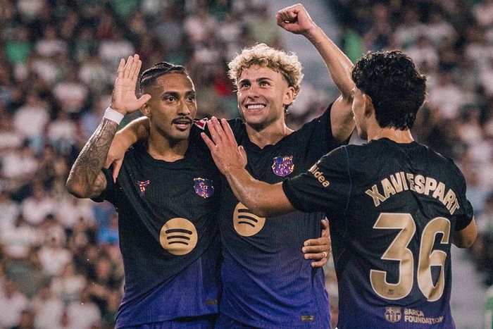 Barca khởi đầu mùa giải rất tốt. Ảnh: FCB