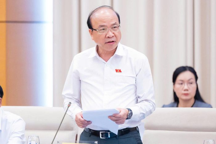 Chủ nhiệm Ủy ban Pháp luật và Tư pháp Phan Chí Hiếu. Ảnh: Quốc hội