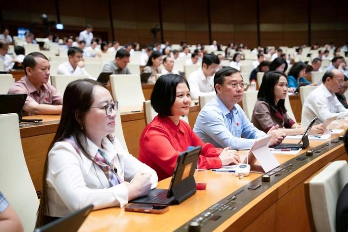  Các đại biểu tham dự Kỳ họp không thường lệ thứ Nhất, Quốc hội khóa XVI, tháng 8/2026. Ảnh: Media Quốc hội