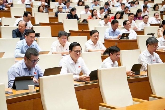  Các đại biểu tham dự Kỳ họp không thường lệ thứ Nhất, Quốc hội khóa XVI, tháng 8/2026. Ảnh: Media Quốc hội