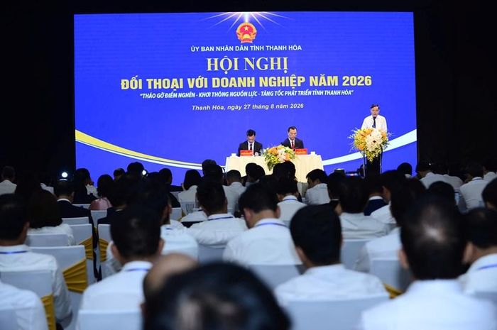 Quang cảnh Hội nghị đối thoại.