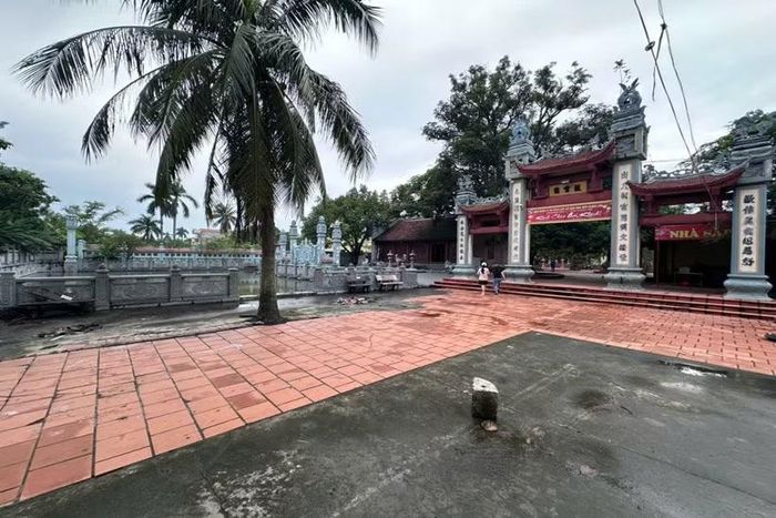 Toàn cảnh Đền Quan, tỉnh Hưng Yên. (Ảnh: Vietnam+)