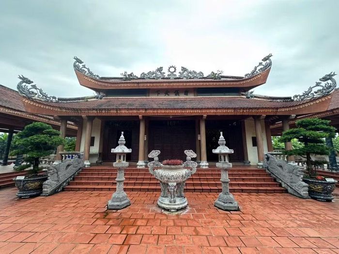Khu thờ mẫu tại Đến Quan. (Ảnh: Vietnam+)