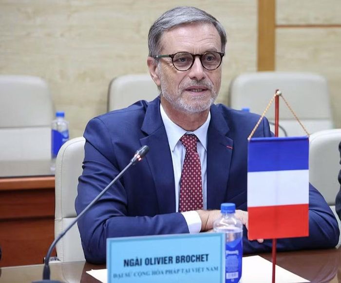 Ngài Olivier Brochet, Đại sứ Cộng hòa Pháp tại Việt Nam. (Ảnh: T.M)