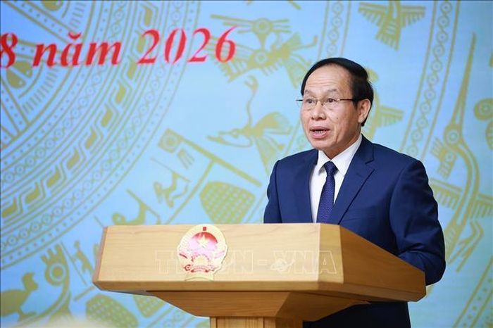 Phó Thủ tướng Lê Tiến Châu khai mạc Hội nghị tổng kết năm học 2025-2026 và triển khai năm học 2026-2027. Ảnh: Dương Giang/TTXVN
