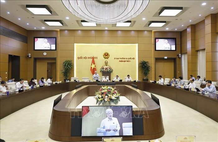 Phó Chủ tịch Thường trực Quốc hội Đỗ Văn Chiến phát biểu. Ảnh: Doãn Tấn/TTXVN