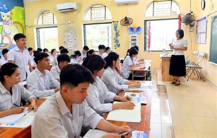 Thầy và trò Trường THPT Ỷ La, phường Minh Xuân (Tuyên Quang) tập trung ôn thi tốt nghiệp THPT năm 2026. Ảnh: Quang Cường – TTXVN