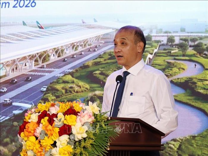Phó Chủ tịch UBND thành phố Đà Nẵng Lê Quang Nam phát biểu tại lễ công bố.