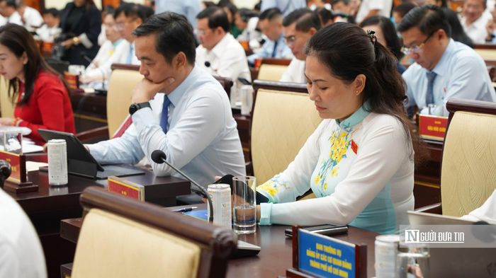 Các đại biểu tham dự kỳ họp. (Ảnh: Mỹ Hậu)