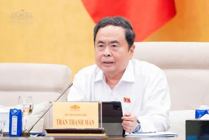 Chủ tịch Quốc hội Trần Thanh Mẫn (Ảnh: Media Quốc hội).