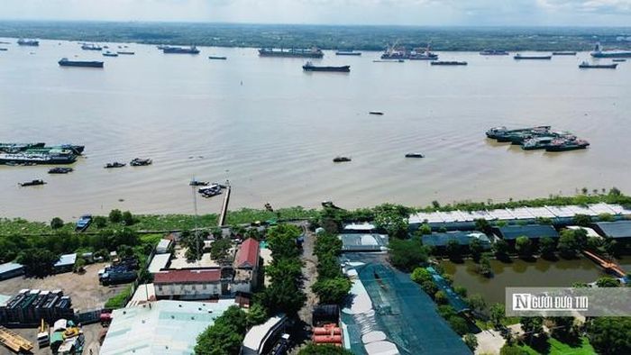 Vị trí xây dựng cầu Phú Mỹ 2, nối Tp.HCM và Tp.Đồng Nai.