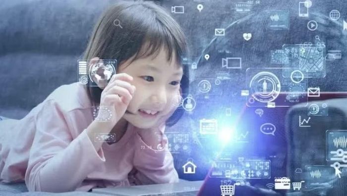 Bill Gates lo ngại AI tác động theo hướng tiêu cực đến sự phát triển của trẻ em. Ảnh: AFP.