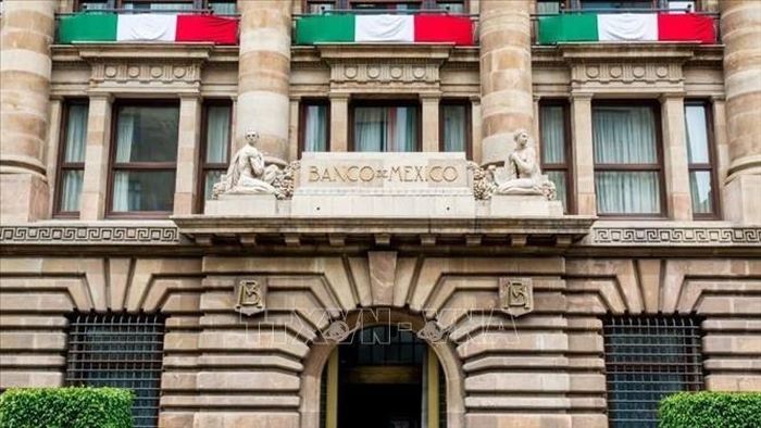Trụ sở Ngân hàng Trung ương Mexico (Banxico). Ảnh: Getty Images/TTXVN