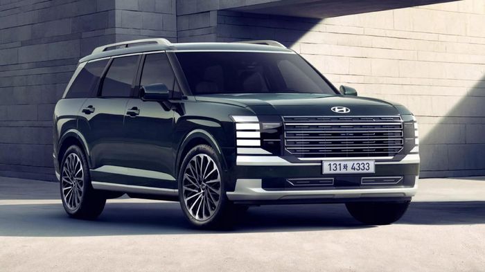 Thiết kế Hyundai Palisade Hybrid hoàn toàn mới.