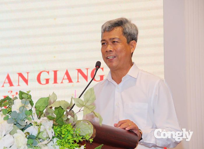 Chánh án TAND tỉnh An Giang Thái Rết phát biểu