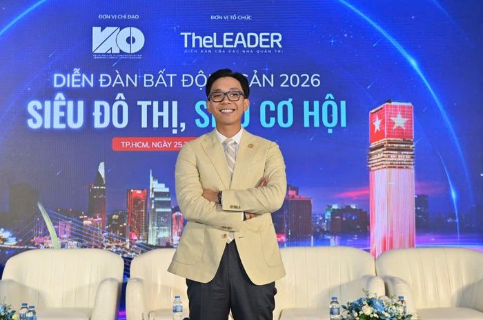 Ông Kiều Xuân Phan, đại diện Tập đoàn Nam Mê Kông: Một TOD thực thụ phải là nơi con người có thể sống, làm việc, học tập, vui chơi và sử dụng phần lớn dịch vụ thiết yếu trong khoảng cách đi bộ 15 phút. Ảnh: BTC