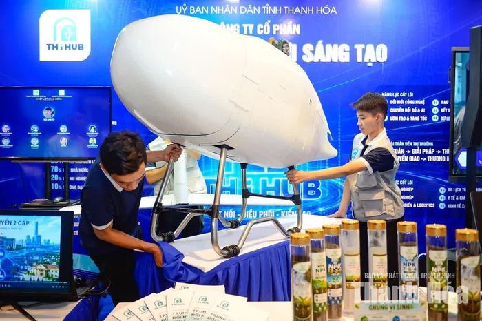 Khu trưng bày tạo không gian kết nối, giới thiệu sản phẩm và quảng bá thương hiệu của doanh nghiệp Thanh Hóa.