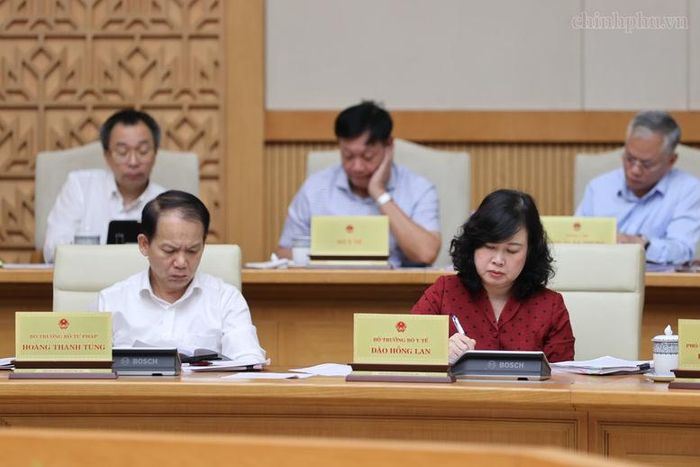 Các đại biểu tham dự cuộc họp - Ảnh: chinhphu.vn/Nhật Bắc